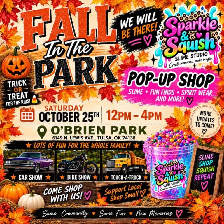 Fall in the Park at O’Brien Park car show in Tulsa, OK