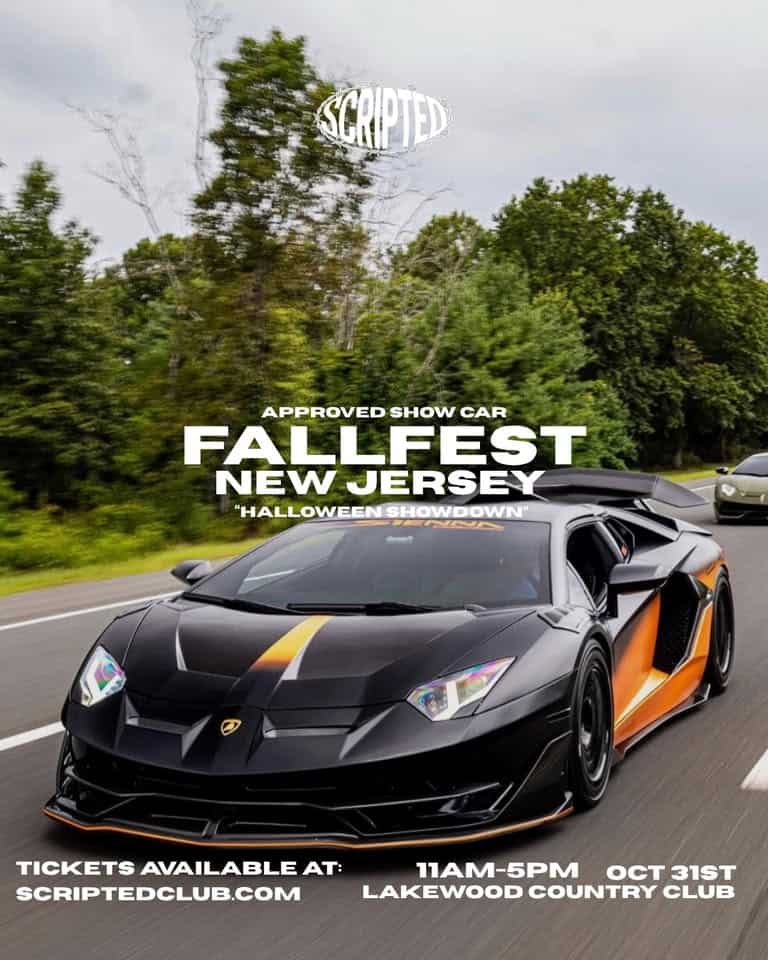 Fallfest New Jersey “Halloween Showdown” car show in Lakewood, NJ