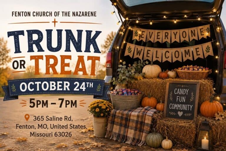 Fenton Church of the Nazarene Trunk or Treat event at Fenton Church of the Nazarene in Fenton, MO