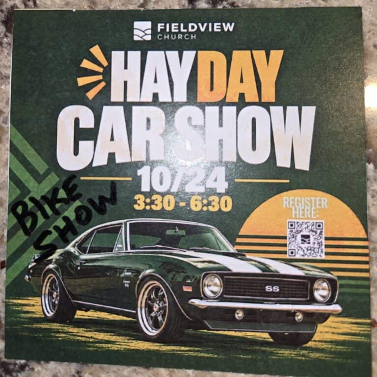 Fieldview Church Hay Day Bike/Car Show car show in St. Charles, MO