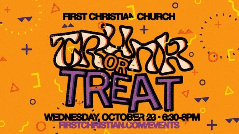 First Christian Church Canton Trunk or Treat car show in Canton, OH