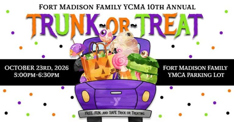 Fort Madison Family YMCA Trunk or Treat event at Fort Madison Family YMCA Parking Lot in Fort Madison, IA