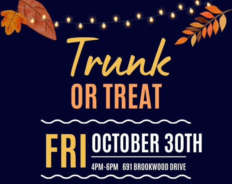 Foundation Church Trunk or Treat car show in Mooresville, NC