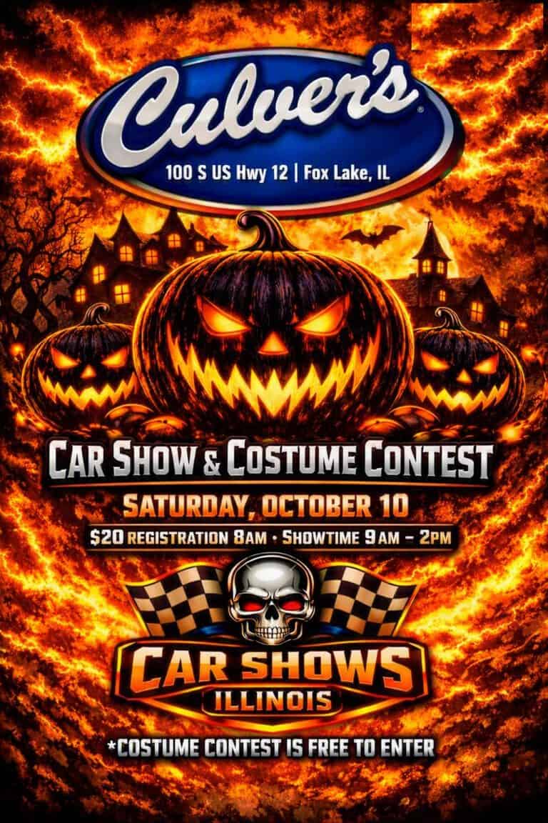 Fox Lake Culver’s Annual Halloween Car Show car show in Fox Lake, IL