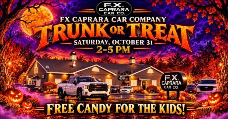 FX Capparra Car Company Trunk or Treat car show in Phoenix, NY
