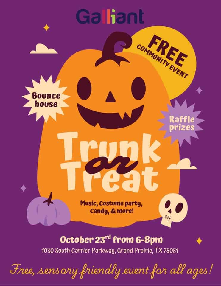 Galliant Trunk Or Treat car show in Grand Prairie, TX