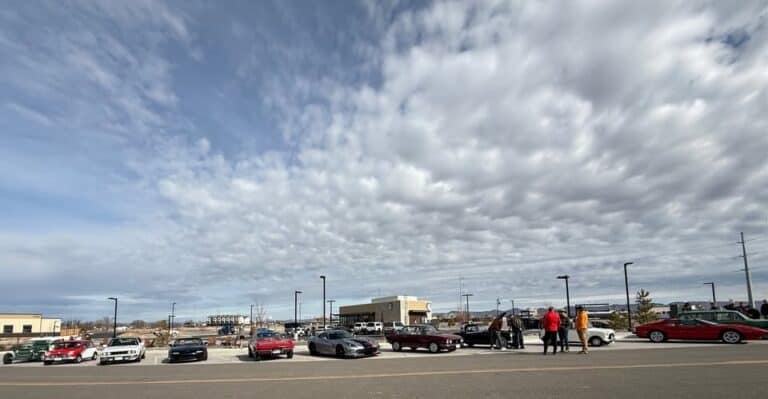 Grand Junction Cars & Coffee car show in Dallas, TX