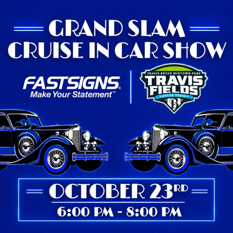 Grand Slam Cruise In Car Show car show in Bryan, TX