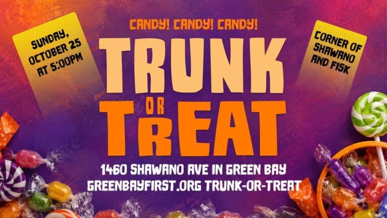 Green Bay First Trunk or Treat car show in Green Bay, WI