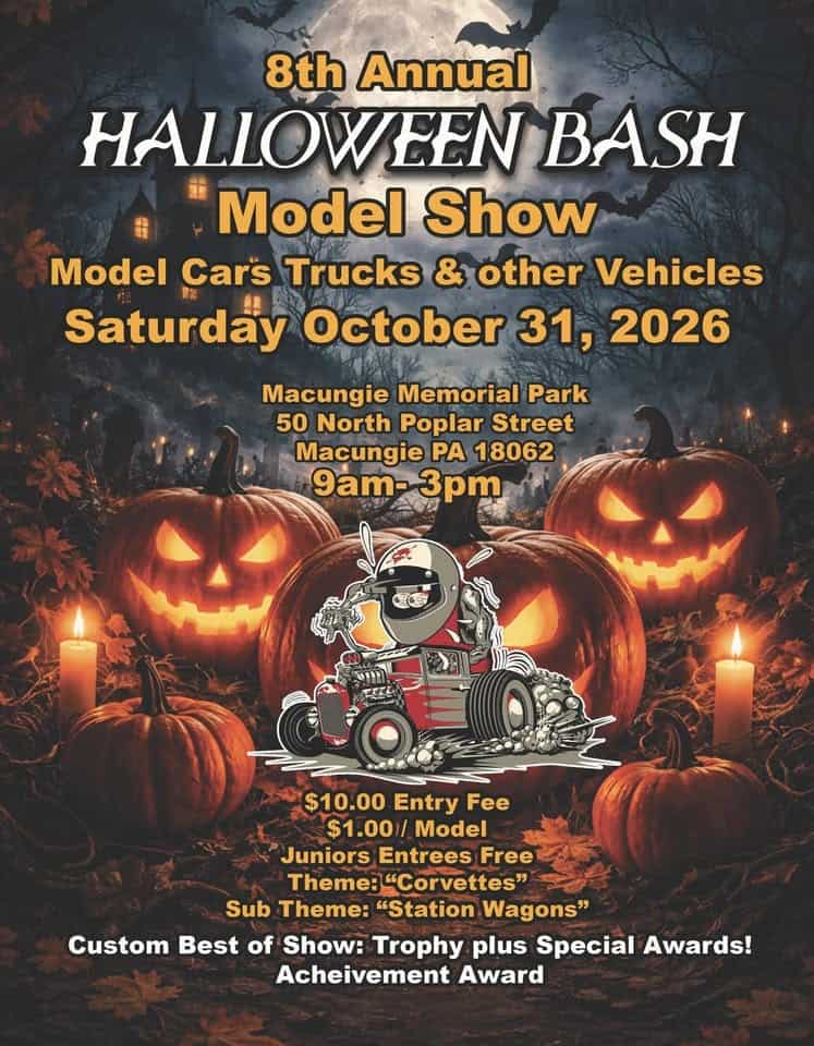 Halloween Bash Model Show At Macungie Memorial Park car show in Macungie
