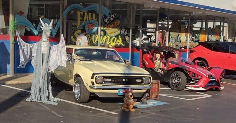 Halloween Spooktacular Car Show at Jim Cook Chevrolet GMC car show in Marion, NC