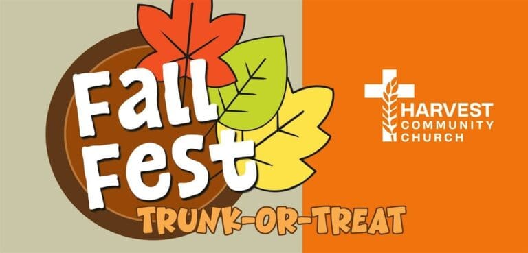Harvest Community Church Fall Fest Trunk-or-Treat event at Harvest Community Church in Irvine, CA on October 24, 2026