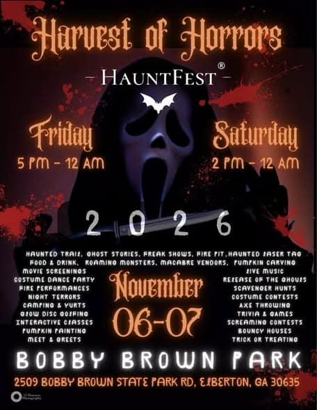 Harvest of Horrors HauntFest car show in Elberton, GA