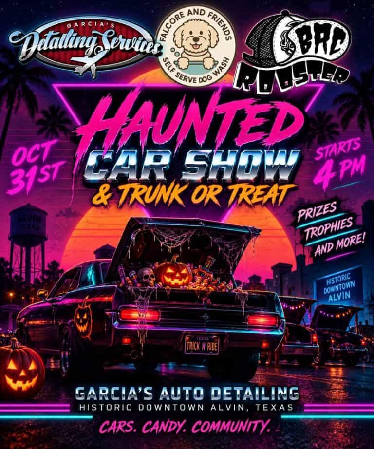 Haunted Car Show & Trunk Or Treat car show in Alvin, TX