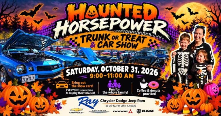 Haunted Horsepower Trunk Or Treat & Car Show car show in Fox Lake, IL