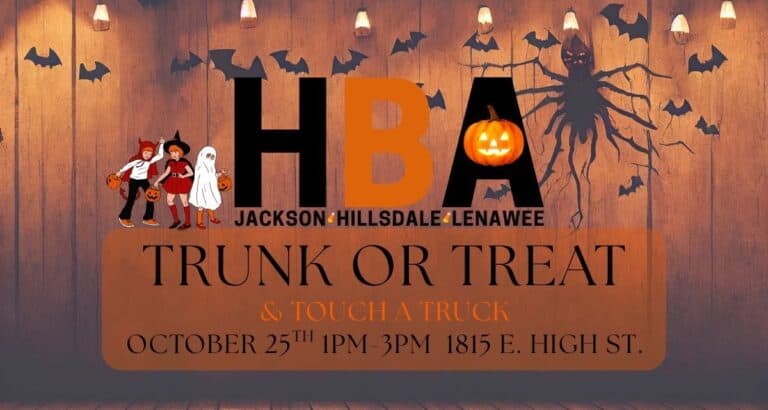 HBA Trunk or Treat & Touch a Truck car show in Jackson, MI