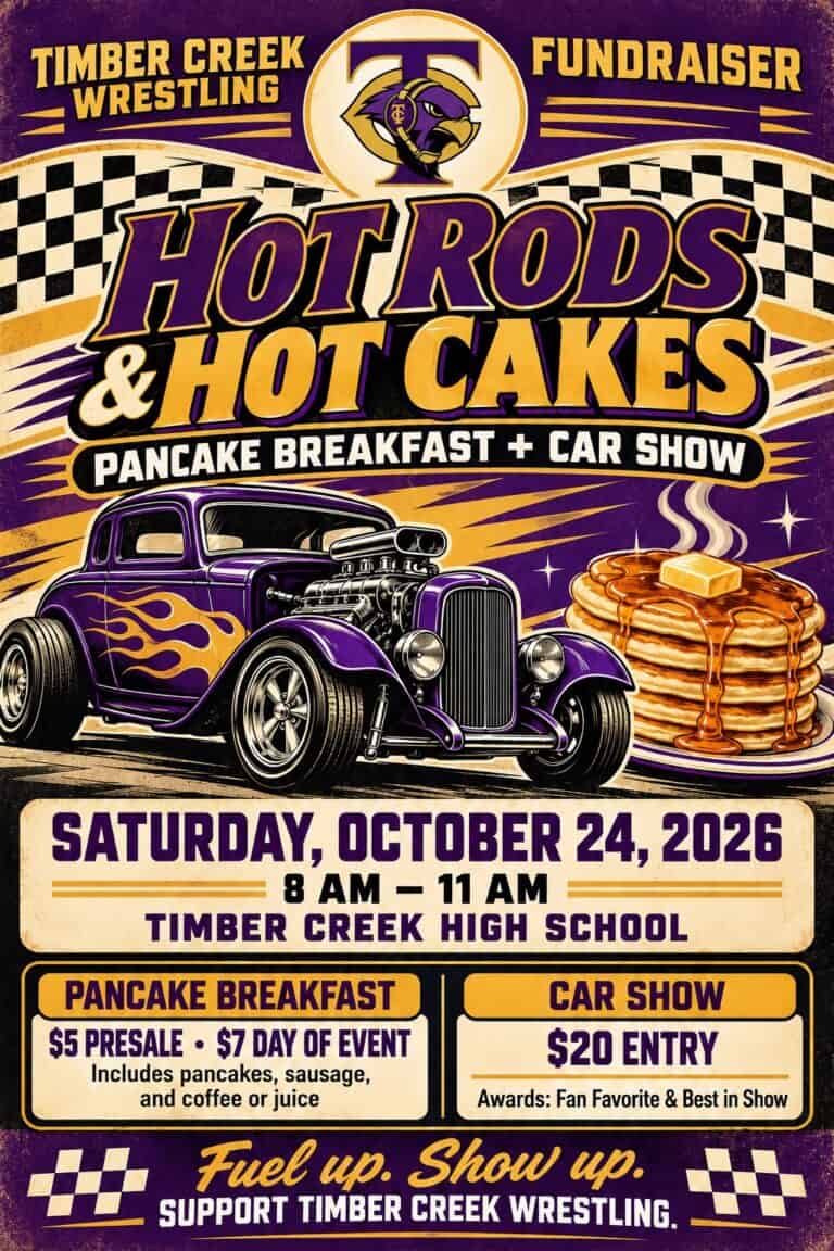 Hot Rods & Hot Cakes car show in Fort Worth, TX