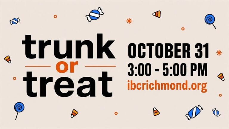 Immanuel Baptist Church 3rd Annual Trunk-or-Treat car show in Richmond, VA