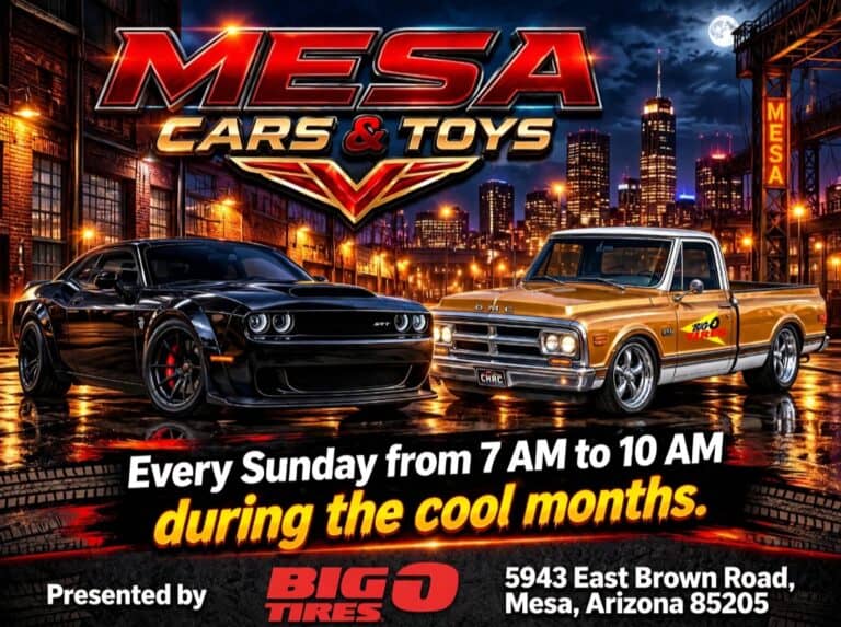 Mesa Cars & Toys car show in Mesa, AZ