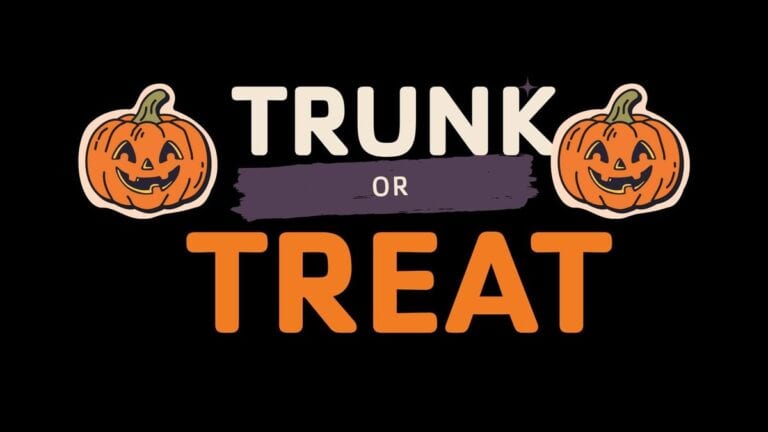 Jackson R. Lehman Family YMCA and St. Joe UMC Trunk or Treat car show in Fort Wayne, IN
