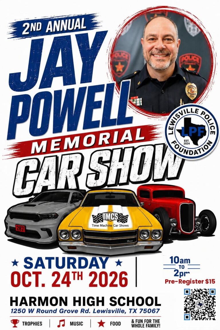 Jay Powell Memorial Car Show car show in Lewisville, TX