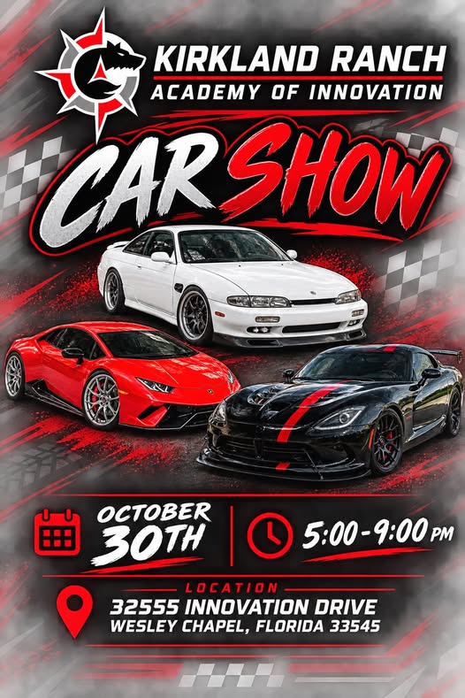 Kirkland Ranch Academy of Innovation Car Show car show in Wesley Chapel, FL