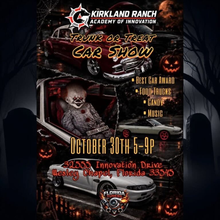 Kirkland Ranch Academy Of Innovation Trunk Or Treat Car Show car show in Wesley Chapel, FL