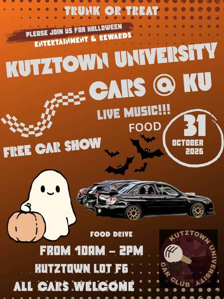 Kutztown University Cars @ Ku car show in Kutztown, PA