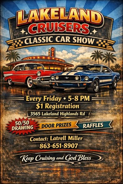 Lakeland Cruisers Car Show car show in Lakeland, FL