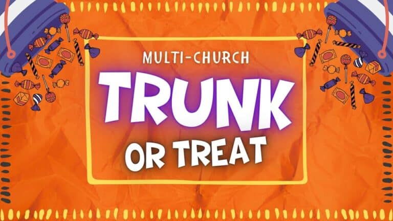 Legacy Church Trunk or Treat car show in Onalaska, WI