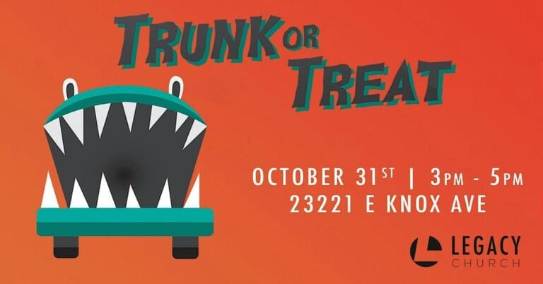 Legacy Church’s Annual Trunk-or-Treat! car show in Liberty Lake, WA