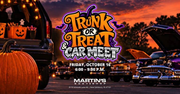 Martin’s Annual Trunk or Treat + Car Meet for Randy car show in New Salisbury, IN
