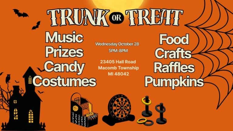 Matick Toyota Trunk or Treat car show in Macomb Township, MI