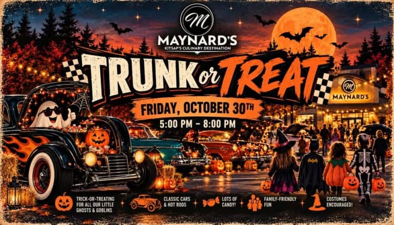 Maynard’s Trunk Or Treat car show in Silverdale, WA