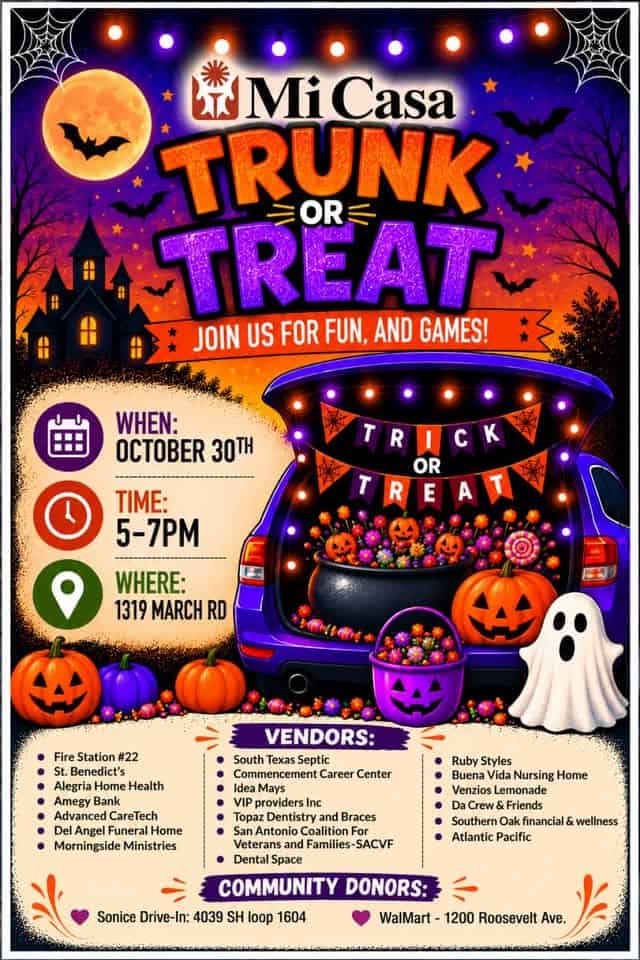 Mi Casa Hospice-San Antonio’s Mi Casa Trunk or Treat car show in San Antonio, TX