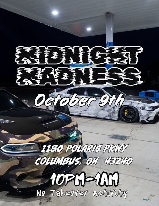 Midnight Madness car show in Columbus, OH