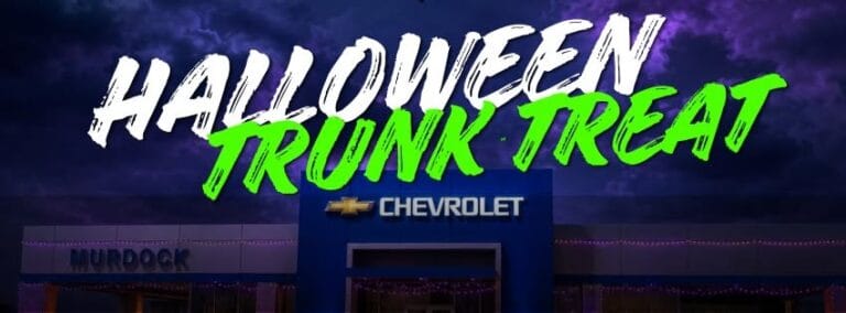 Murdock Chevrolet Mitsubishi Trunk or Treat car show in Manhattan, KS