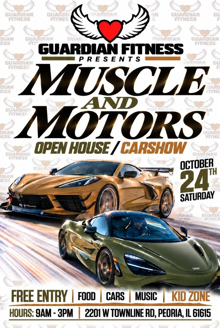 Muscle and Motors Open House / Car Show car show in Peoria, IL