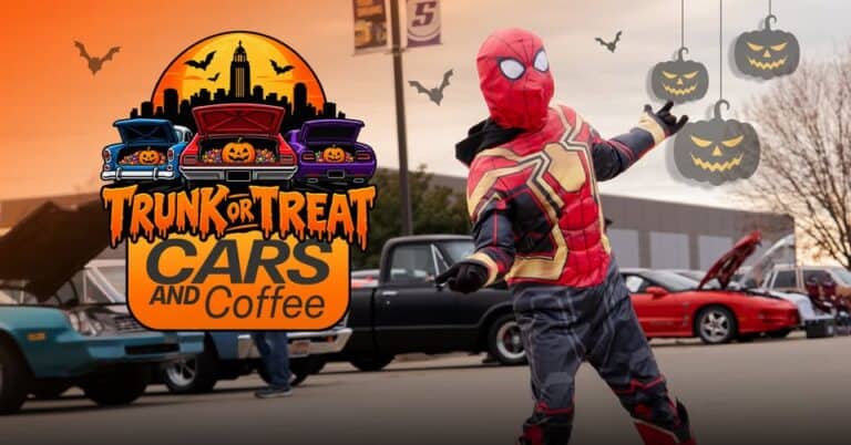 Museum of American Speed Trunk or Treat Cars and Coffee car show in Lincoln, NE