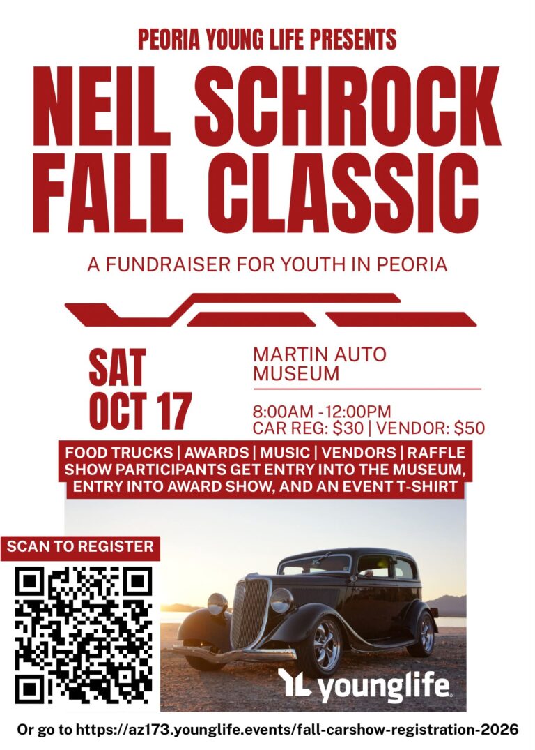 Neil Schrock Fall Classic car show in Glendale, AZ