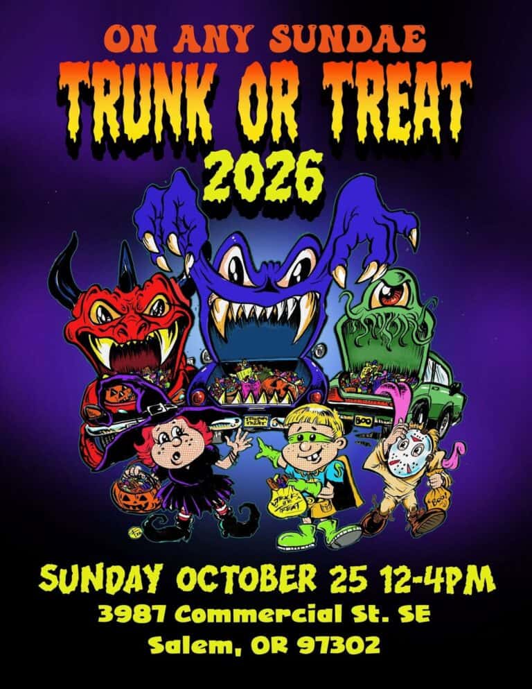 On Any Sundae Trunk or Treat car show in Salem, OR