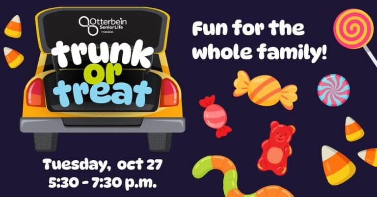 Otterbein Franklin Trunk or Treat car show in Franklin, IN