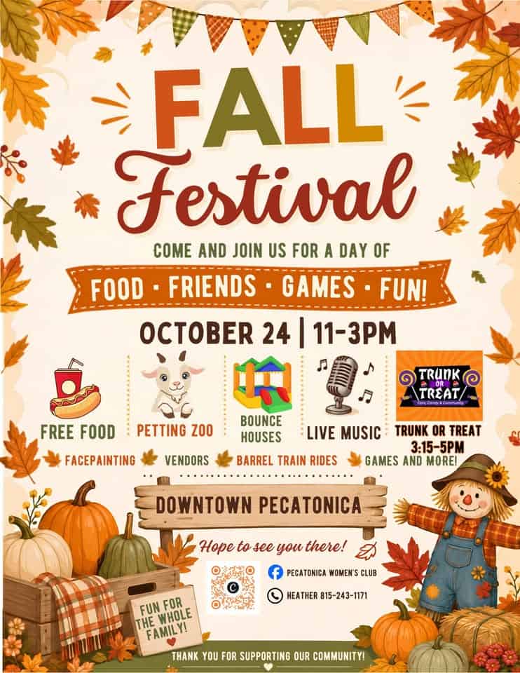 Pecatonica Women's Club Fall Festival event at Downtown Pecatonica in Pecatonica, IL