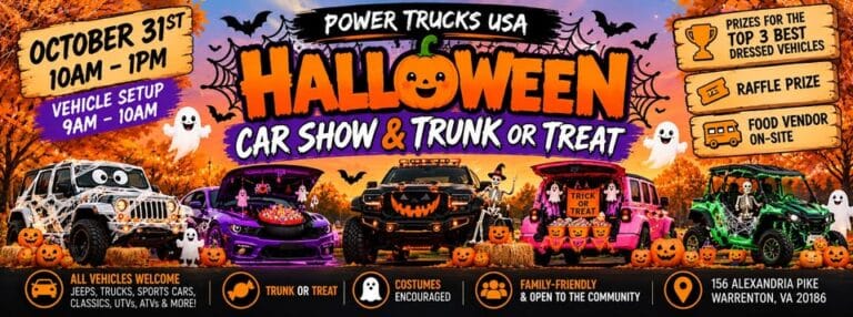 Power Trucks USA Halloween Car Show & Trunk Or Treat car show in Warrenton, VA