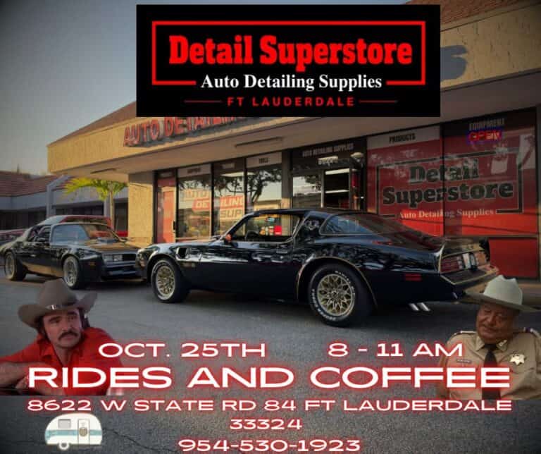Rides & Coffee at Detail Superstore Ft Lauderdale car show in Fort Lauderdale, FL