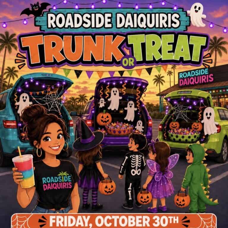 Roadside Daiquiris Trunk or Treat car show in Bogalusa, LA