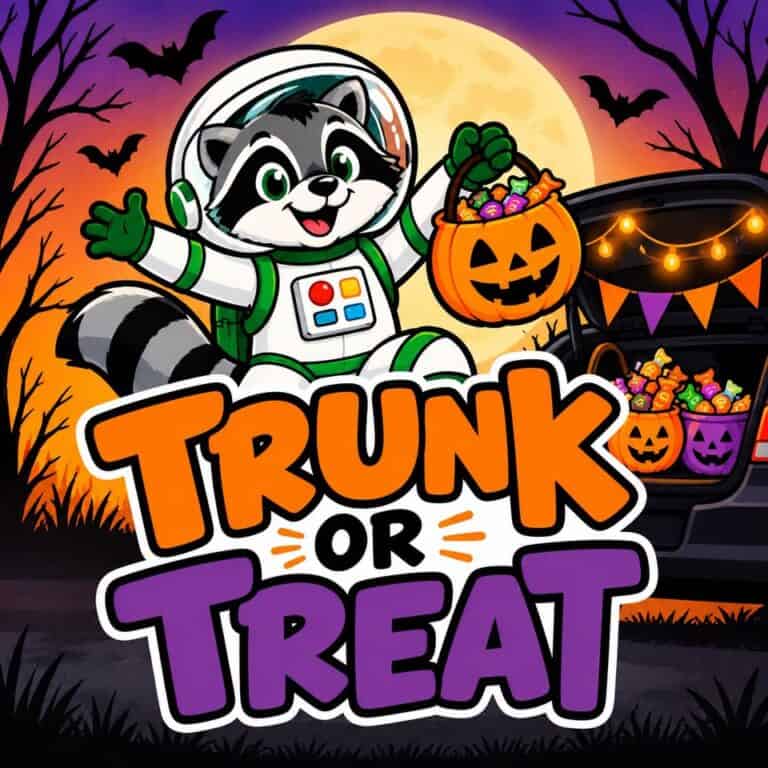 Robinson Elementary Trunk or Treat car show in Seabrook, TX