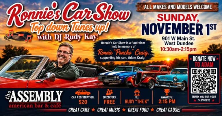 Ronnie’s Car Show car show in West Dundee, IL
