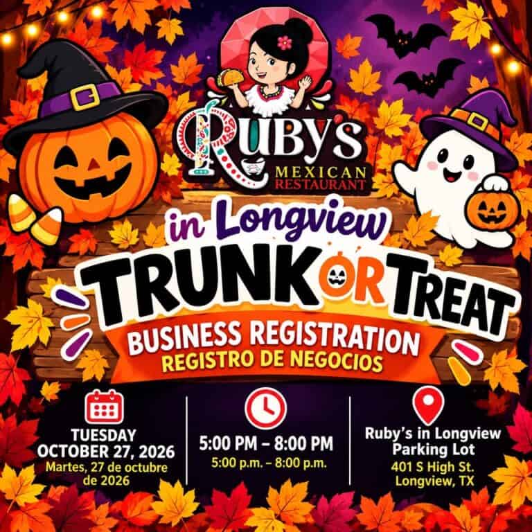 Ruby’s in Longview Trunk or Treat car show in Longview, TX
