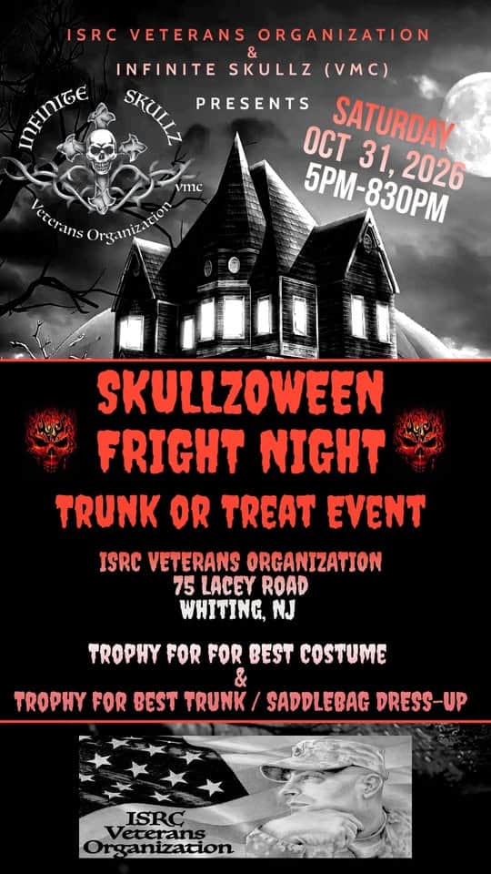 Skullzoween Fright Night Trunk Or Treat Event car show in Whiting, NJ